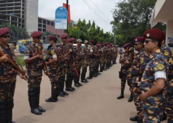 রেলের নিরাপত্তায় ২৭’শ আনসার মোতায়েন