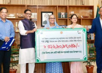 পদ্মাসেতুর ৫ম-৬ষ্ঠ কিস্তি পরিশোধ