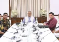 প্রধান উপদেষ্টার সঙ্গে ৩ বাহিনীর প্রধানের সাক্ষাৎ, নির্বাচন প্রস্তুতি নিয়ে আলোচনা