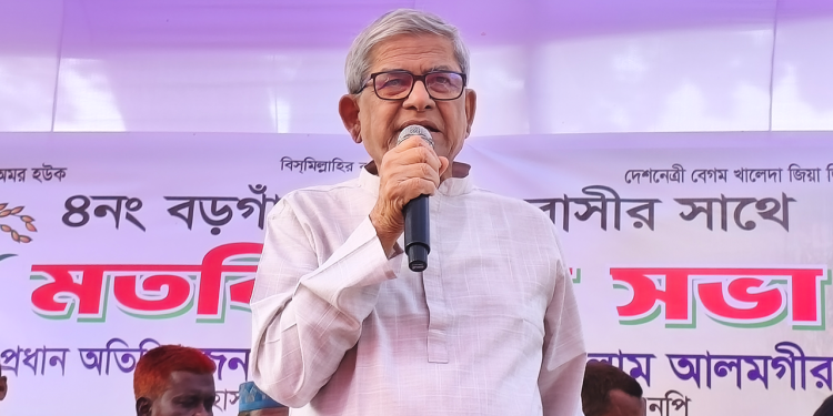 ভোট হলে জামায়াতের অস্তিত্ব থাকবে না : মির্জা ফখরুল