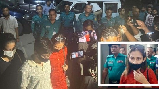 আদালতে আত্মসমর্পণ করে জামিন পেলেন মেহজাবীন